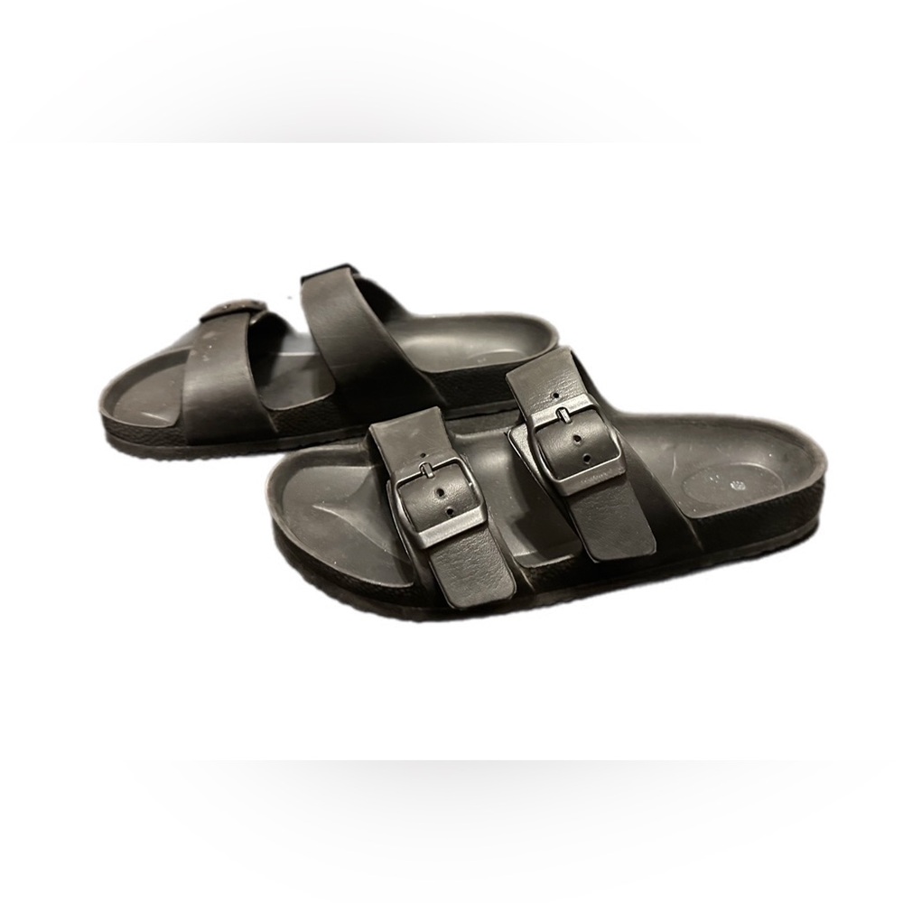 Black sandals - size 7 - Picture 2 of 4
